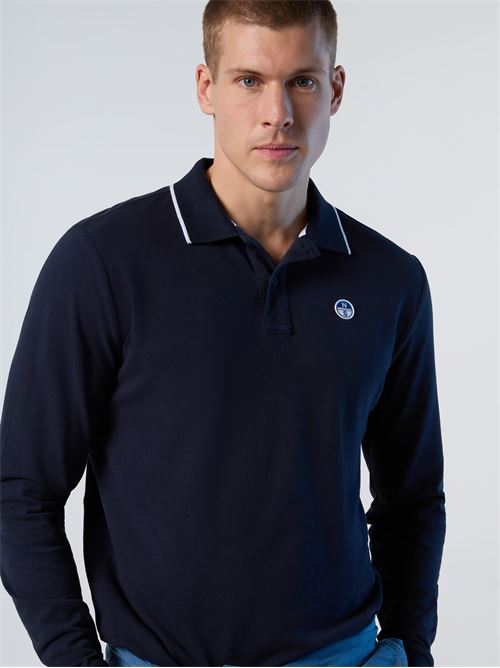 BASIC POLO LONG SLEEVE NORTH SAILS | 692454/0802